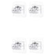 thumbnail image 1 of Naiovety Self Adhesive Window Curtain Rod Clip Detachable Clamp Rods Holder Puncture-free Towel Bedroom Nail-free Hanger transparente 2 piezas 2Conjunto, 1 of 1