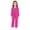 Hot Pink, variant on Kids Boys Mechanic Coveralls Long Sleeve One Piece Flightsuit Overalls Jumpsuit Boiler Suit Grey 6