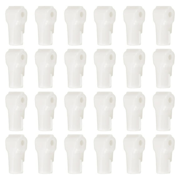 Uxcell Stop Peg Lock, Pegboard Hooks Anti Theft Lock for Mobile Accessories Shop White 6 mm