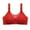 Red, variant on Agkizg Plus Size Womens Bras,T-Shirt Bras for Women Push Up Bras,Back Buckle Embroidery Thin Style Ventilate Large Size Bra Without Steel Rim, Sizes M-2XL