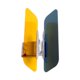 thumbnail image 1 of CAR SUN Visor Buinking Builring Bloqueo Visor Multipropósito Multipropósito Ligero ajustable para los bloqueadores de sol reemplazos de accesorios , S S, 1 of 8