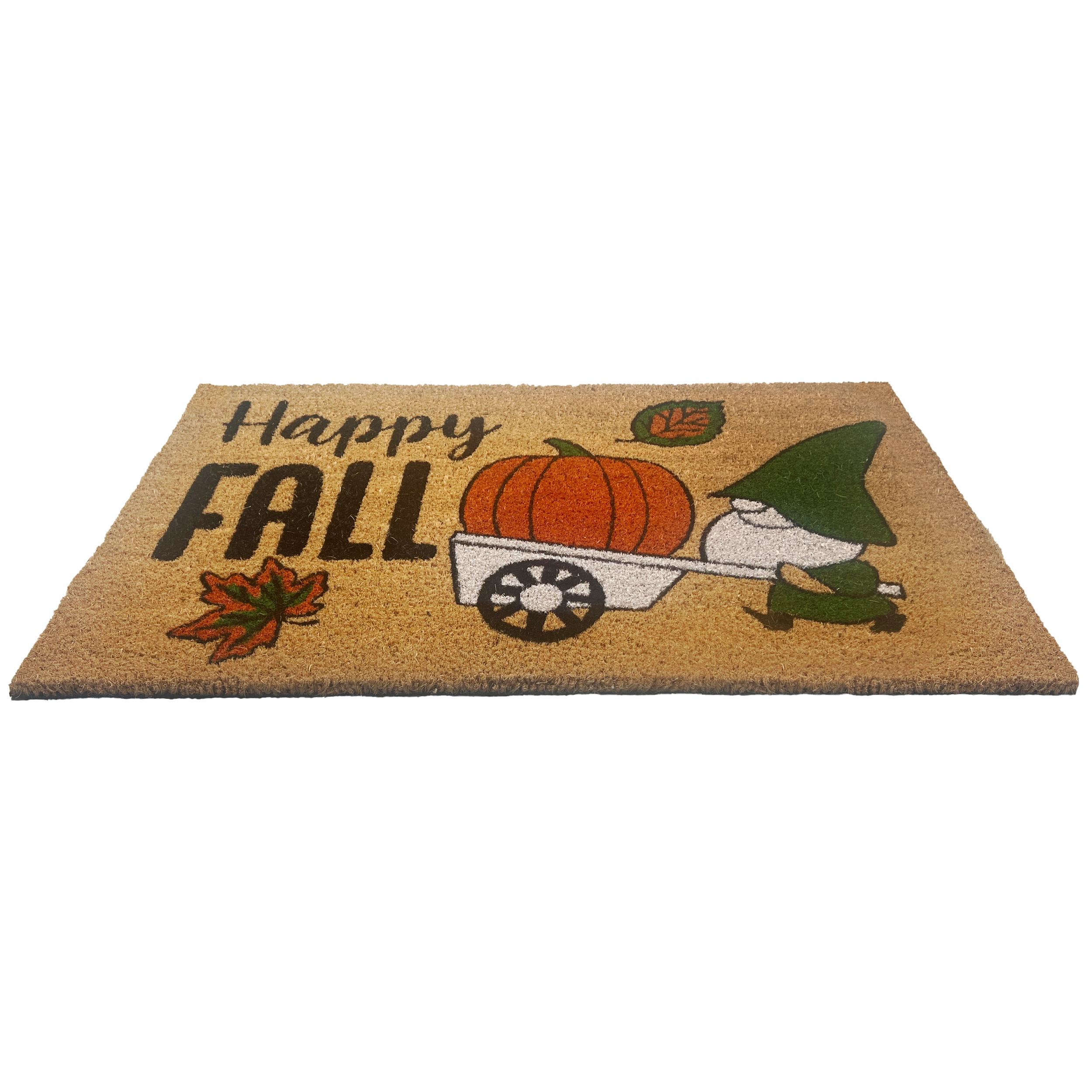 Achim Printed Coir Mat 18" x 30", Happy Fall