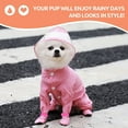 thumbnail image 2 of Dog Raincoat with Hood Full Body Dog Raincoat with Attached Rain Boots for Small Dogs Pet Rain Slicker Poncho Puppy Rain Jacket, 2 of 6