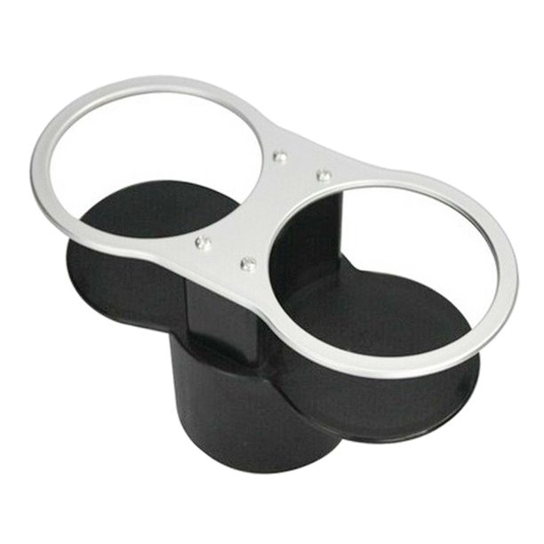Portavasos de coche Sunnimix Organizador Doble Orificio negro