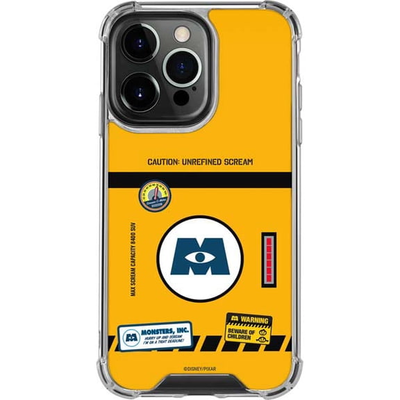 Skinit Disney Monsters Inc. Scream Canister iPhone 16 Pro Clear Case