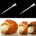 thumbnail image 3 of Puff Tip Stainless Steel Spout Cupcake Cake Piping Syringe Tips Puff Cream Nozzle, 3 of 5