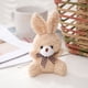 thumbnail image 3 of Conejo Dibujos Animados Lint Cuddly Soft Bunny Sleeping Toy para Niñas (marrón Claro), 3 of 6