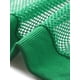 thumbnail image 5 of Chaqueta con puños acanalados INSPIRE CHIC para mujeres, sudadera, chaqueta bomber de malla, color verde, 5 of 6