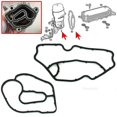 thumbnail image 1 of Wooeight 2Pcs Black Rubber Oil Filter Housing Gasket Fit for Mercedes Benz ML320 ML350 R320 Dodge Sprinter 6421840080 6421801410~50494, 1 of 1