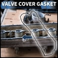 thumbnail image 2 of Unique Bargains Valve Cover Gasket No.12607401 for Buick Enclave 2009-2017 Cylinder Head Valve Seal Gasket, 2 of 6