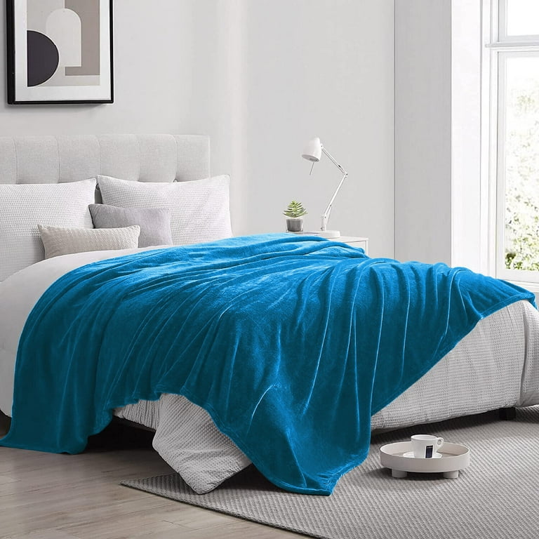Teal mink blanket new arrivals