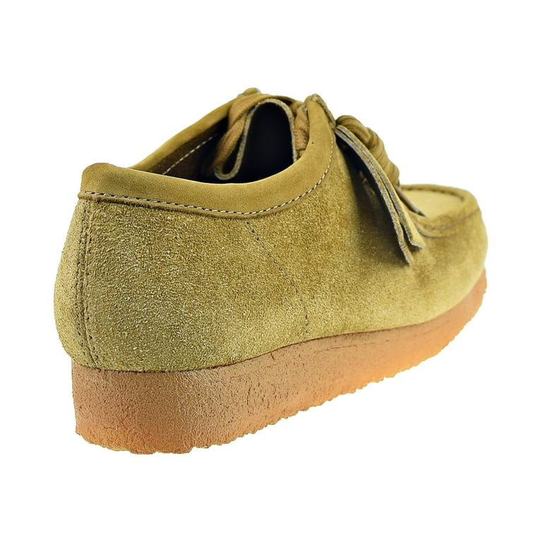 Clarks Men's Wallabee Oak Hairy Suede Shoes, Flexible