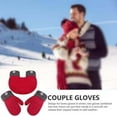 thumbnail image 3 of Holding Hands Gloves 2 Person Mittens For Friendship Lovers Winter Hand In Hand Couple Gloves Couple Gloves, 3 of 8
