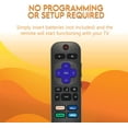 thumbnail image 6 of Original RC-AFIR 3226000887 OEM Remote Control for Westinghouse Roku TV with Shortcut APP Buttons Netflix Disney+ hulu Sling. No Pairing Required., 6 of 6