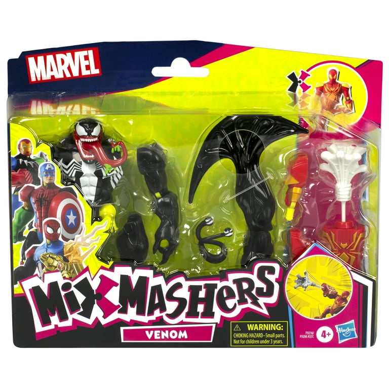 MixMashers Marvel Spider-Man Venom Toy, 5” (12 cm) Avengers