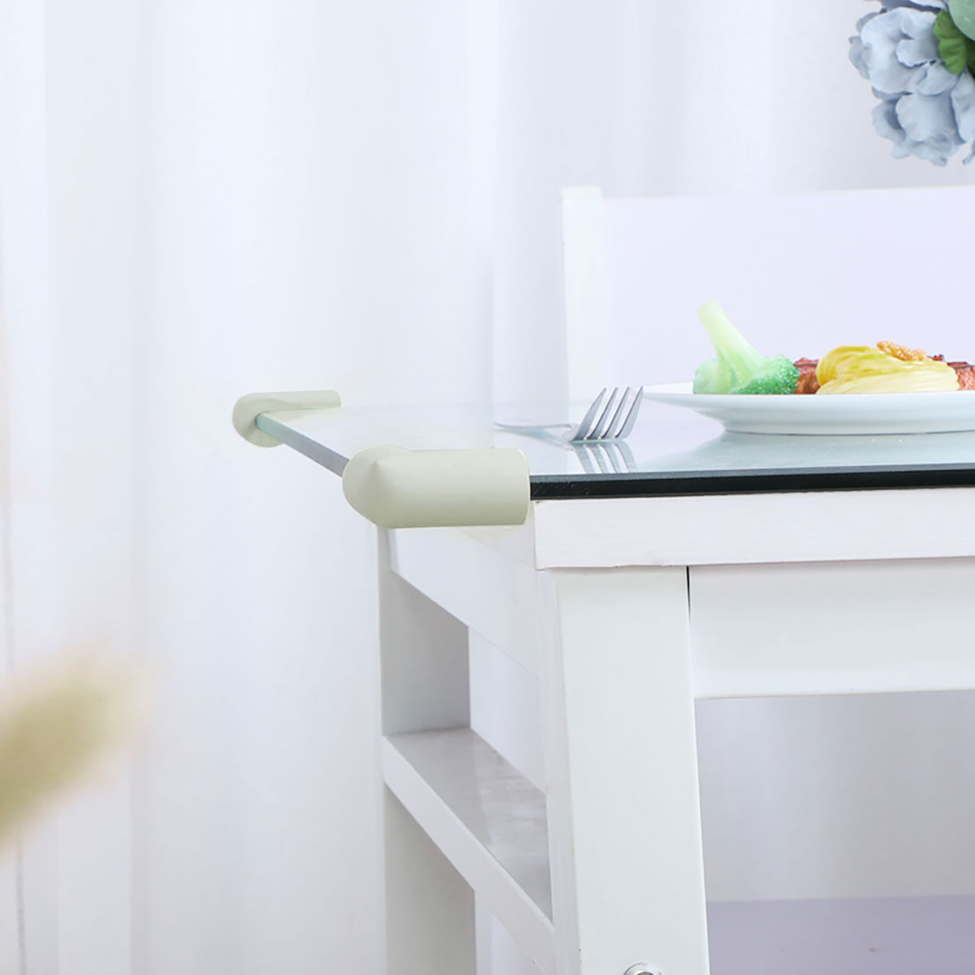 glass table corner protectors walmart