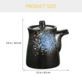 Japanese Soy Sauce Pot Vinegar Pot Ceramic Seasoning Pot Pepper Pot
