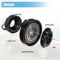 thumbnail image 5 of Unique Bargains 1 Set AC Compressor Clutch Replacement for Jeep Cherokee Wrangler Tj 2006, 5 of 6