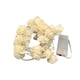 thumbnail image 2 of Luces de tira de flores blancas - Luces LED de rosas de 300 cm con perlas para decoración de San Valentín y Pascua, iluminación ambiental a pilas, 2 of 7