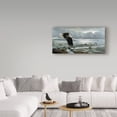 thumbnail image 3 of Trademark Fine Art 'Low Tide Bald Eagle' Canvas Art by Wilhelm Goebel, 3 of 3