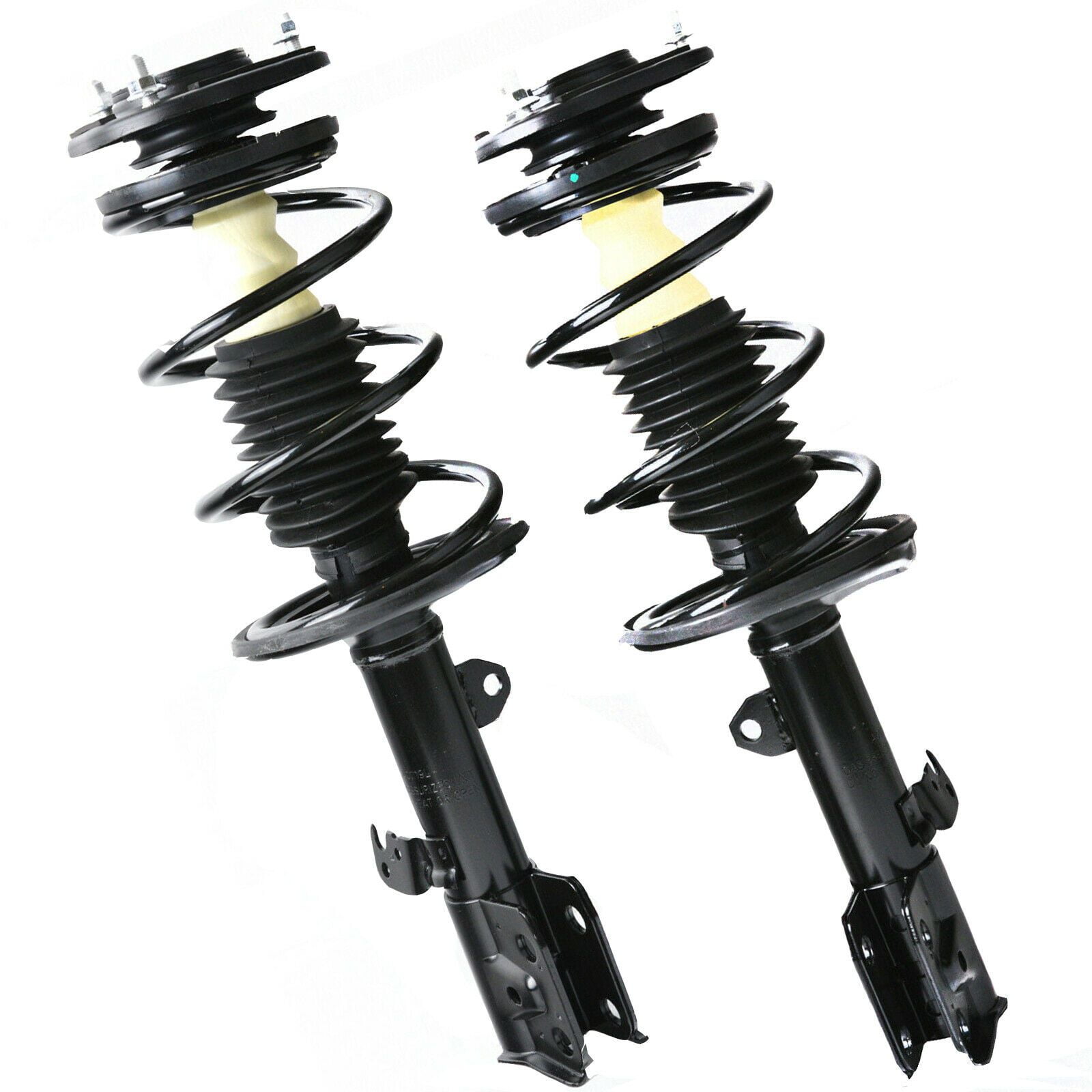 Shoxtec Front Left Complete Struts Replacement for 2009-2013 Toyota Corolla 2011-2013 Toyota Matrix Coil Spring Shock Absorber Kits Repl Part No 472598 472597 