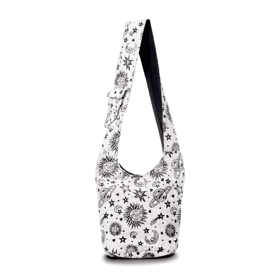 Kathmandu Collection Celestial Print Hobo Bag