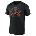 thumbnail image 2 of Men's Black Edmonton Oilers Colorblock Puck T-Shirt, 2 of 3