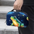 thumbnail image 2 of Frog Waterproof Oxford Fabric USB Organizer Storage Box Charger Phone Case Cell Phone Cord Organizer 5.9x9.44x3.14 in., 2 of 6