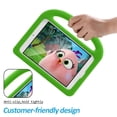 thumbnail image 5 of Kids Case for iPad 9.7 2018 2017 / Air 1/2 / Pro 9.7, Shockproof Convertible Silicone Handle Stand Protective Boys Girls Cover for Apple iPad 6th / 5th Gen, iPad Air 1/2, iPad Pro 9.7, Green, 5 of 8