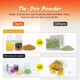 Tie Dye Powder, 12 Colors DIY Tie Dye Powder Bottled Fabric Dye for