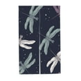 thumbnail image 7 of XMXT Japanese Noren Doorway Room Divider Curtain,Flat Dragonfly Painting Restaurant Closet Door Entrance Kitchen Curtains, 34 x 56 inches, 7 of 7