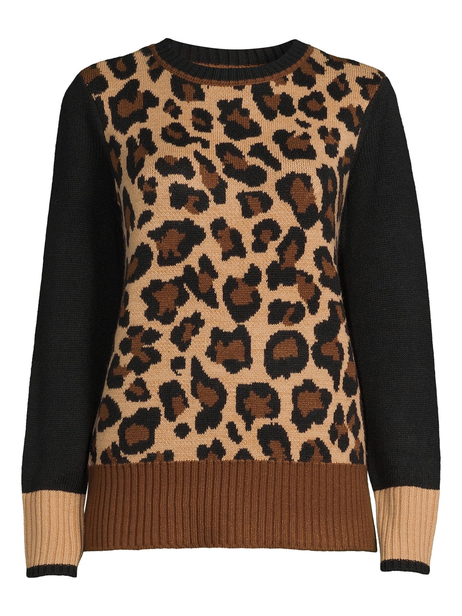 Walmart cheetah sweater store