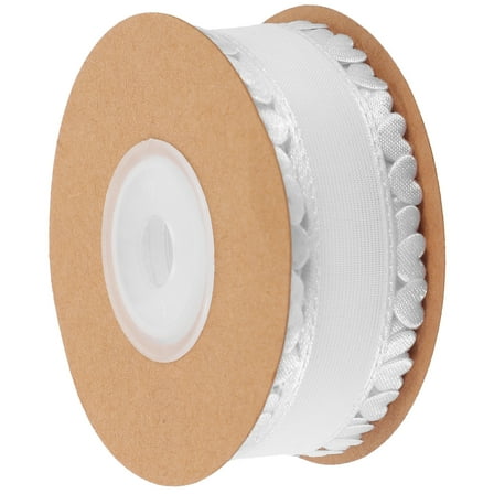 WEUVEB valentine's day ribbon Ribbon White 1 Roll