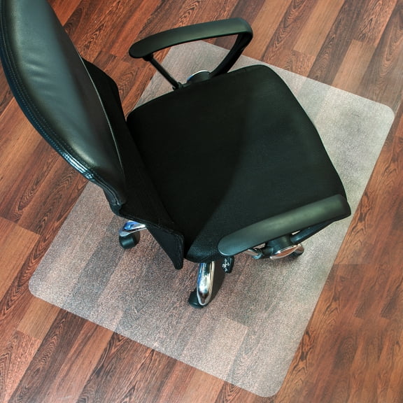 Floortex® Valuemat® Polycarbonate Rectangular Chair Mat Hard Floor 30" x 48"