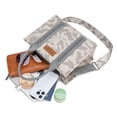 thumbnail image 5 of Wrangler Tote Bag for Women Western Camo Pattern Canvas Crossbody bag Handbag Vintage Design, Gray, 5 of 6