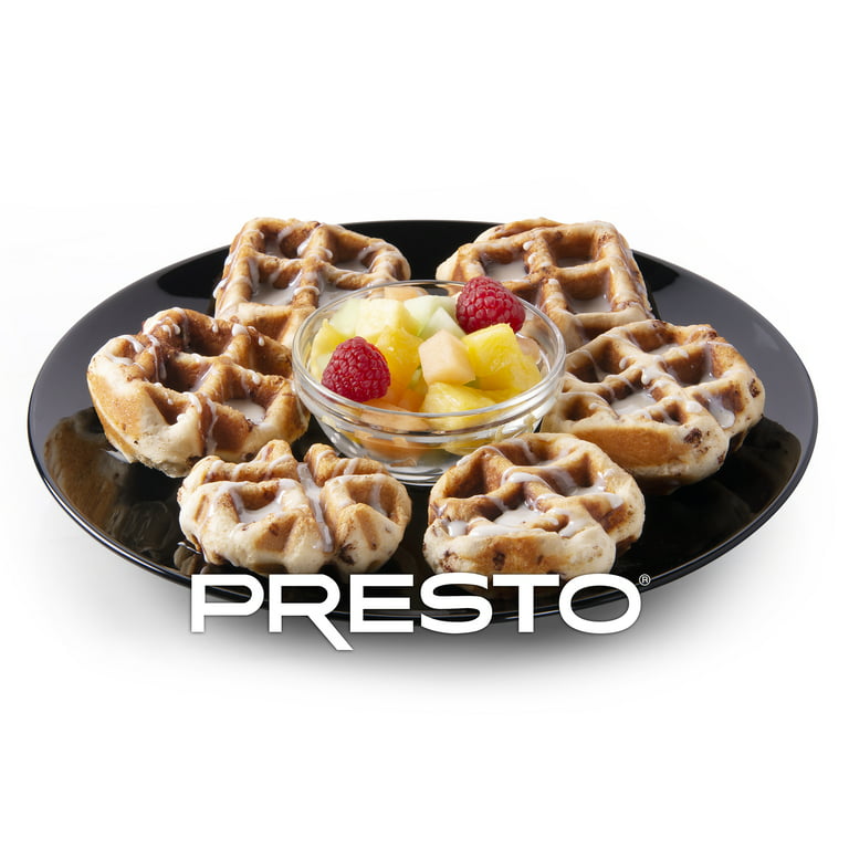 Presto® Belgian Waffle Bowl Maker - Product Info - Video - Presto®