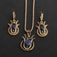 thumbnail image 1 of Joyería de mujer, conjunto de joyería de aleación de pendiente de joyería de mujer de estilo étnico artesanía Superior, 1 of 2