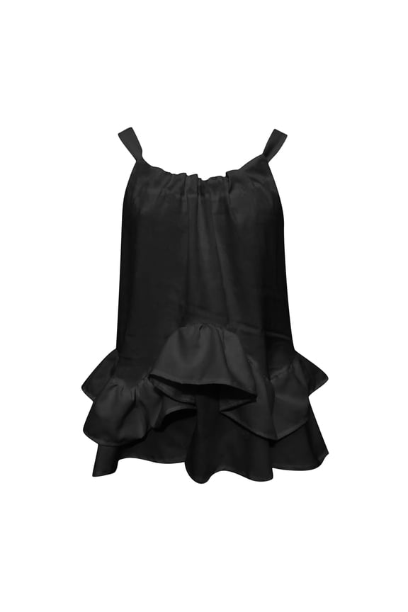 Womens Casual Sleeveless Shirts Halter Neck Print Tank Top and Blouses