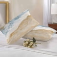 thumbnail image 3 of Abstract Beach Ocean Outdoor Pillow Covers Pack of 2 Summer Coastal Sea Waves Beige Gradient Waterproof Throw Pillow Covers Decorative Cushion Cases for Patio Garden Tent Balcony Couch 20x12 inch, 3 of 8