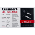 thumbnail image 2 of CUISINART 66-7 Chef`s Classic Nonstick Hard-Anodized 7-Piece Cookware Set, Black, 2 of 5