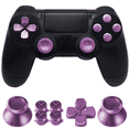 thumbnail image 1 of Metal Buttons for Dual Shock , Aluminum Metal Thumbsticks Analog Grip & Bullet Buttons for PS4 Controller, 1 of 9