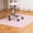 Blush, variant on General Office Chair Mat for Hardwood Floor Under Desk Computer Rolling Chair Mat for Wood/Tile Floor Non-Slip Heavy Duty Desk Rug PVC Plastic Hard Floor Protector 48" x 60" (Gray)