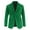 Green, variant on Jackets for Men Fashion Holiday Party Christmas Mens Coats Solid Color Long Sleeve Lapel Blazer for Men with Pockets XL