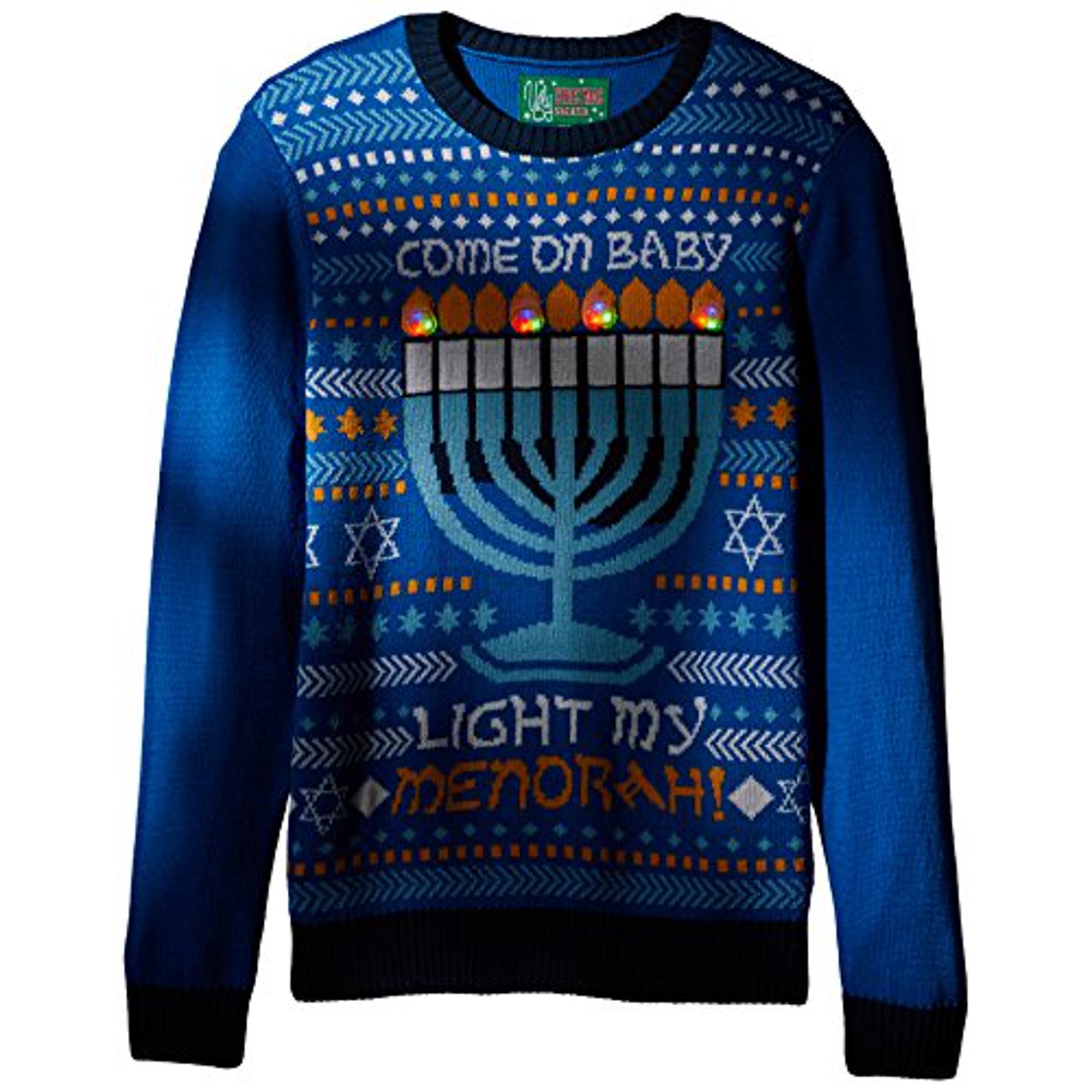 Ugly Christmas Sweater Company Men's Assorted Light Up Xmas Ugly Christmas Sweater Company Men's Assorted Light Up Xmas