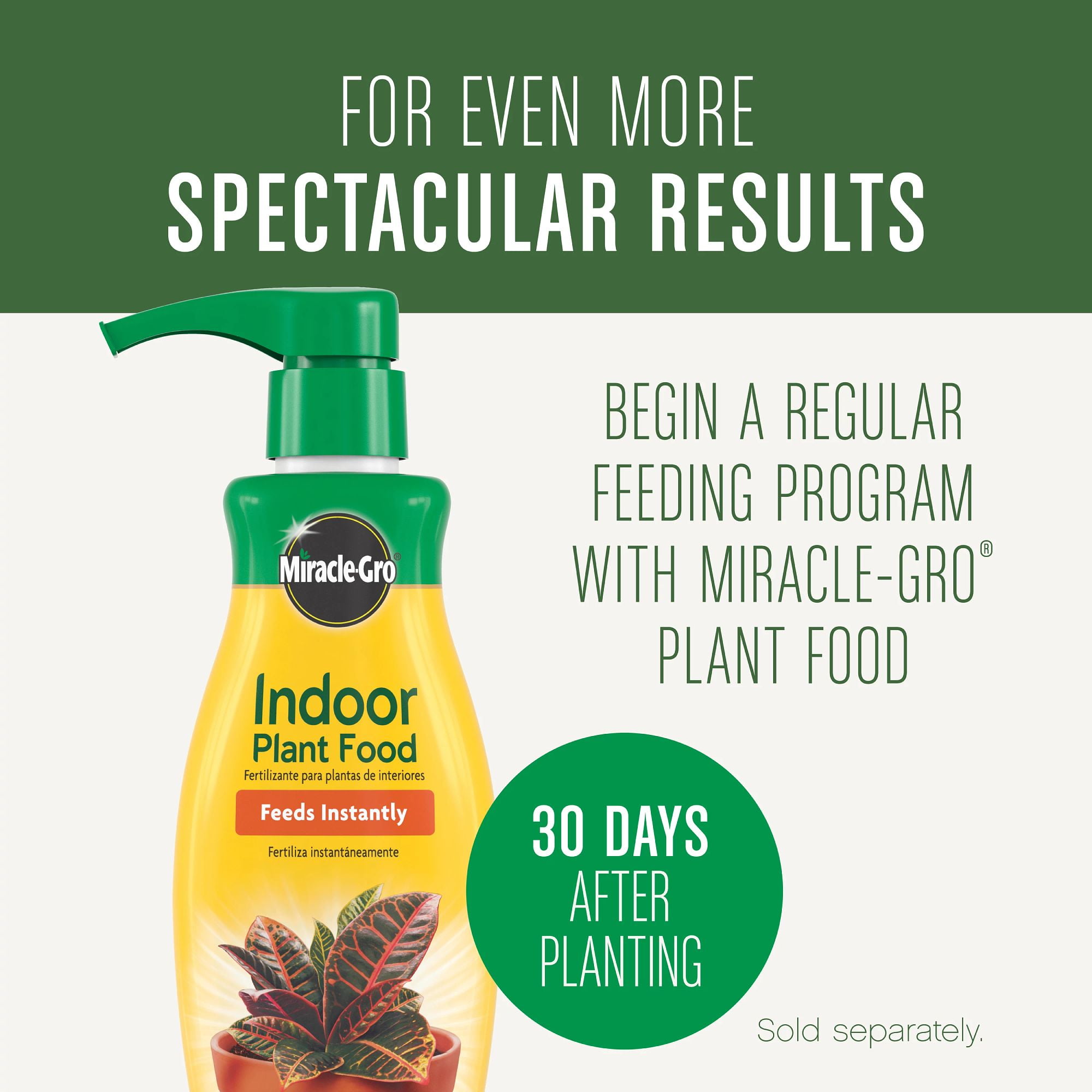 (2 pack) Miracle-Gro Houseplant Potting Mix, 4 qt., Fertilizer and Soil