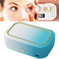 thumbnail image 1 of Machine de Nettoyage Portable avec Chargeur USB Pinces Outil de Retrait Étui Remplaçable pour Usage Quotidien Extérieur Rectangle, 1 of 8