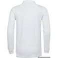 thumbnail image 2 of Premium Men Long Sleeve Polo Shirts  Stain Guard Polo Shirts for Men, 2 of 3