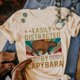 thumbnail image 1 of Kapibara Capybara Camiseta Mujer streetwear Gráfico Japonés Camisetas Ropa Divertida Gao Jiahui unisex, 1 of 2