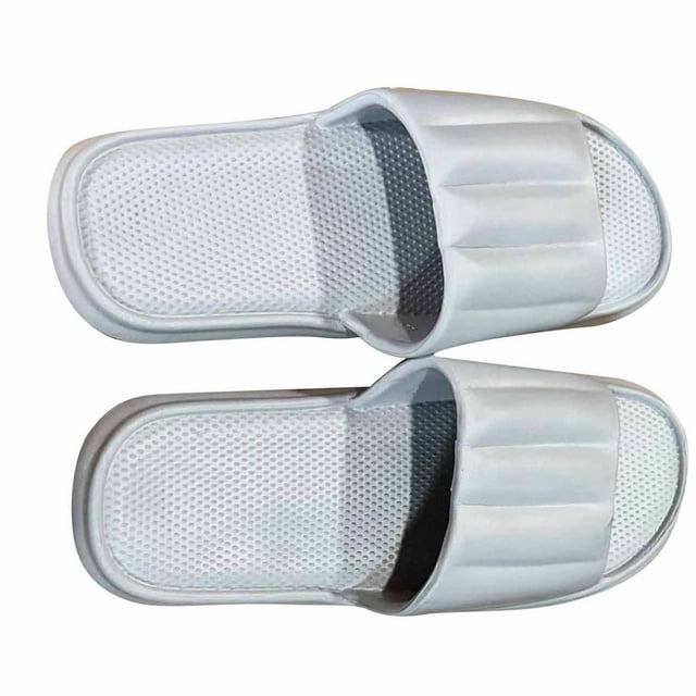 Latrodar Chaussures de Douche pour Femmes Rétro Confortables Sandales à Enfiler d'Été EVA Talons Plateforme Sandales de Plage Tapis de Yoga Extérieur Chaussures de Douche pour Femme