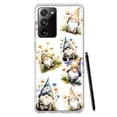 thumbnail image 1 of MUNDAZE Samsung Galaxy Note 20 Ultra Shockproof Clear Hybrid Protective Phone Case Cute White Blue Daisies Gnomes Cover, 1 of 5